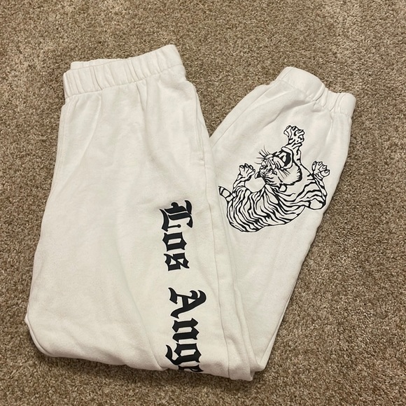 white hollister sweatpants - Picture 1 of 6